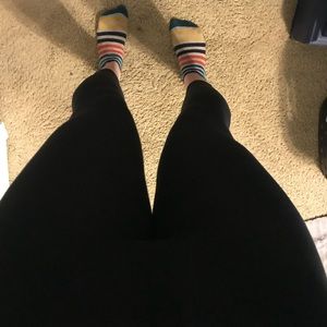black leggings